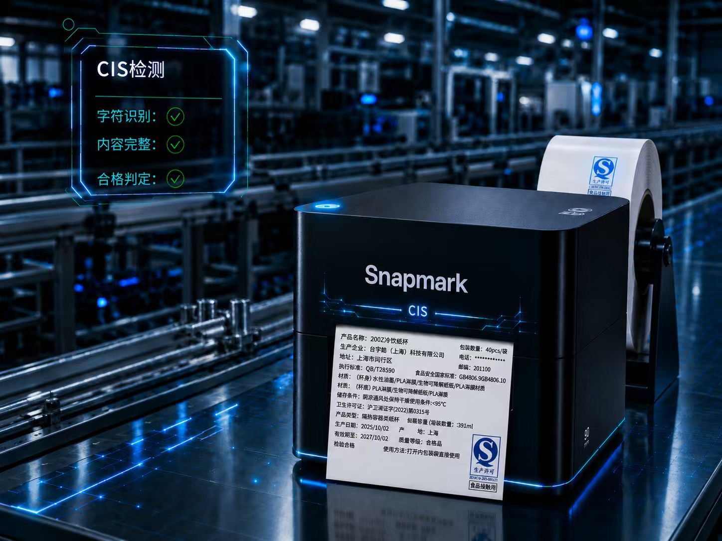 SnapMark · AI 视觉检测